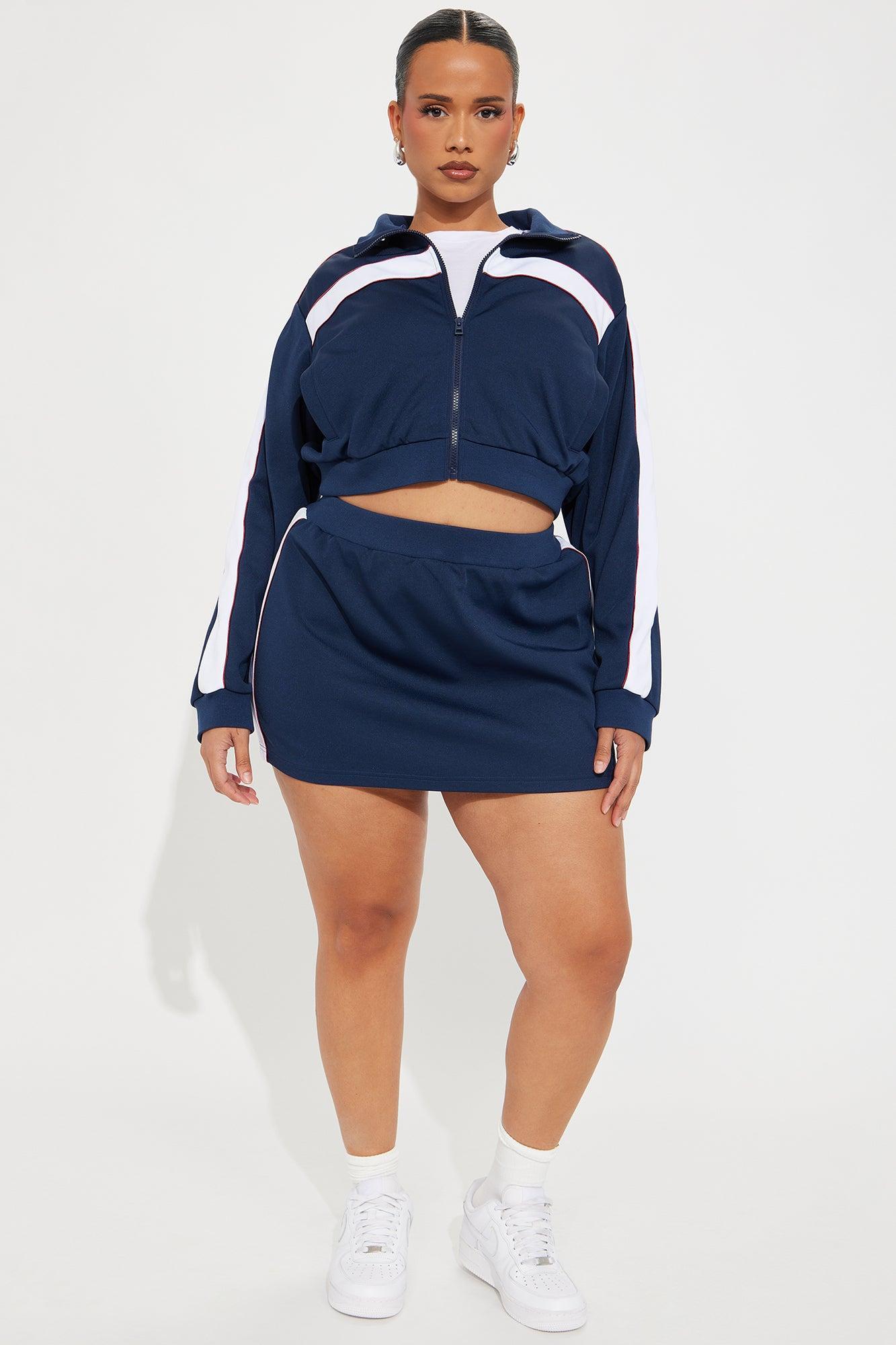Victorious Skirt Set - Navy/combo Product Image