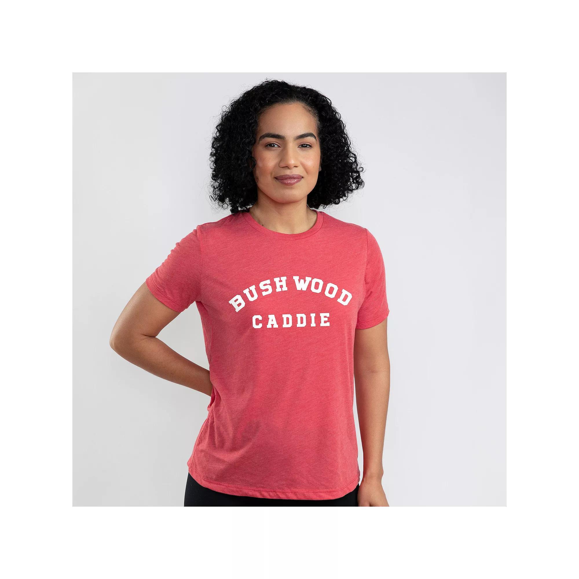 Adult SwingJuice Golf Bushwood Caddie Tee, Women's, Size: XL, Red Product Image