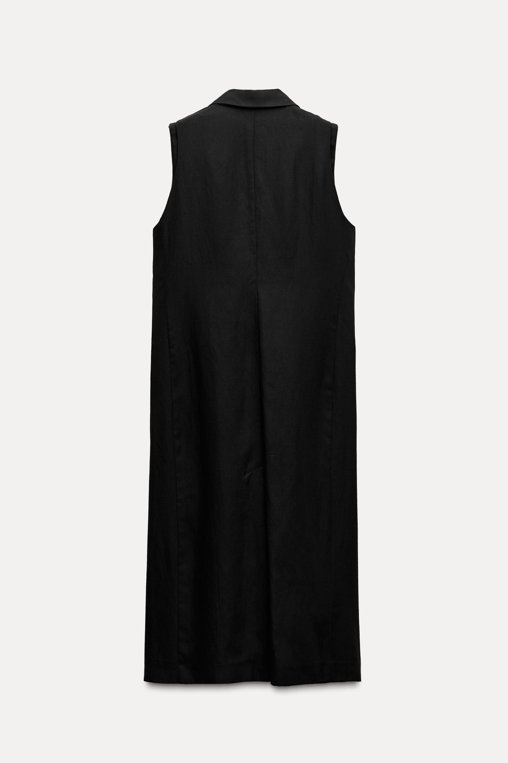 BELTED VEST DRESS ZW COLLECTION Product Image