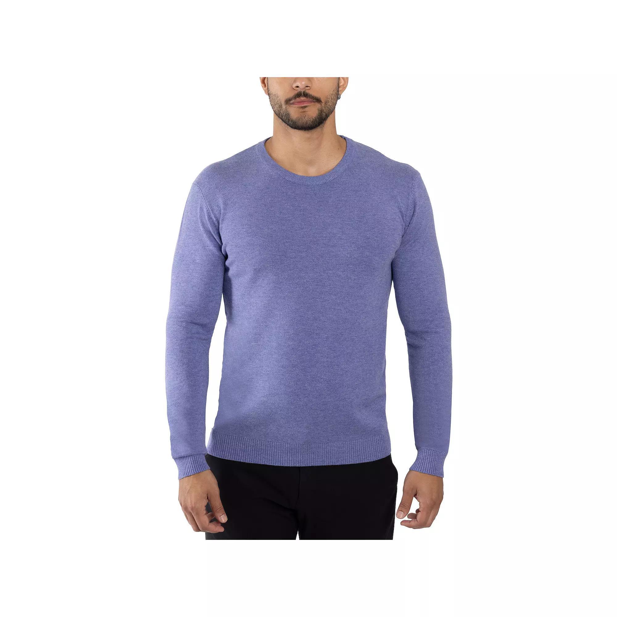 Men's Xray Fitted Crewneck Top, Size: XL, Purple Product Image