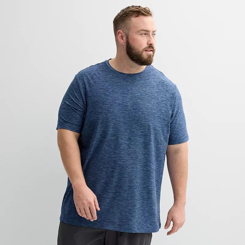 Big & Tall FLX Luxury Soft Wander Tee, Men's, Size: 3XB, Dusty Blue Product Image