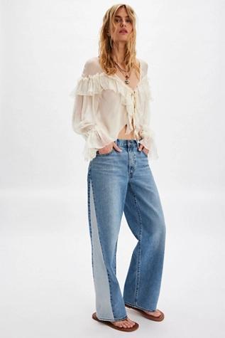 Levi's Baggy Dad Pieced Jeans Product Image