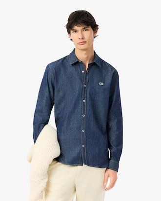 Regular Fit Lightweight Denim Shirt Product Image