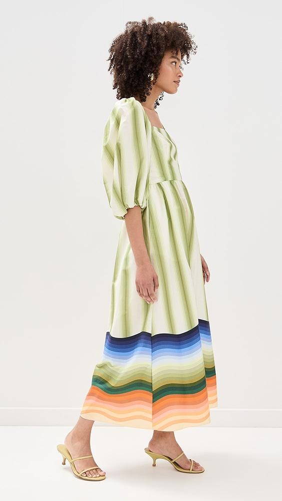 Dress To Midi Tricoline Dress | Shopbop Product Image