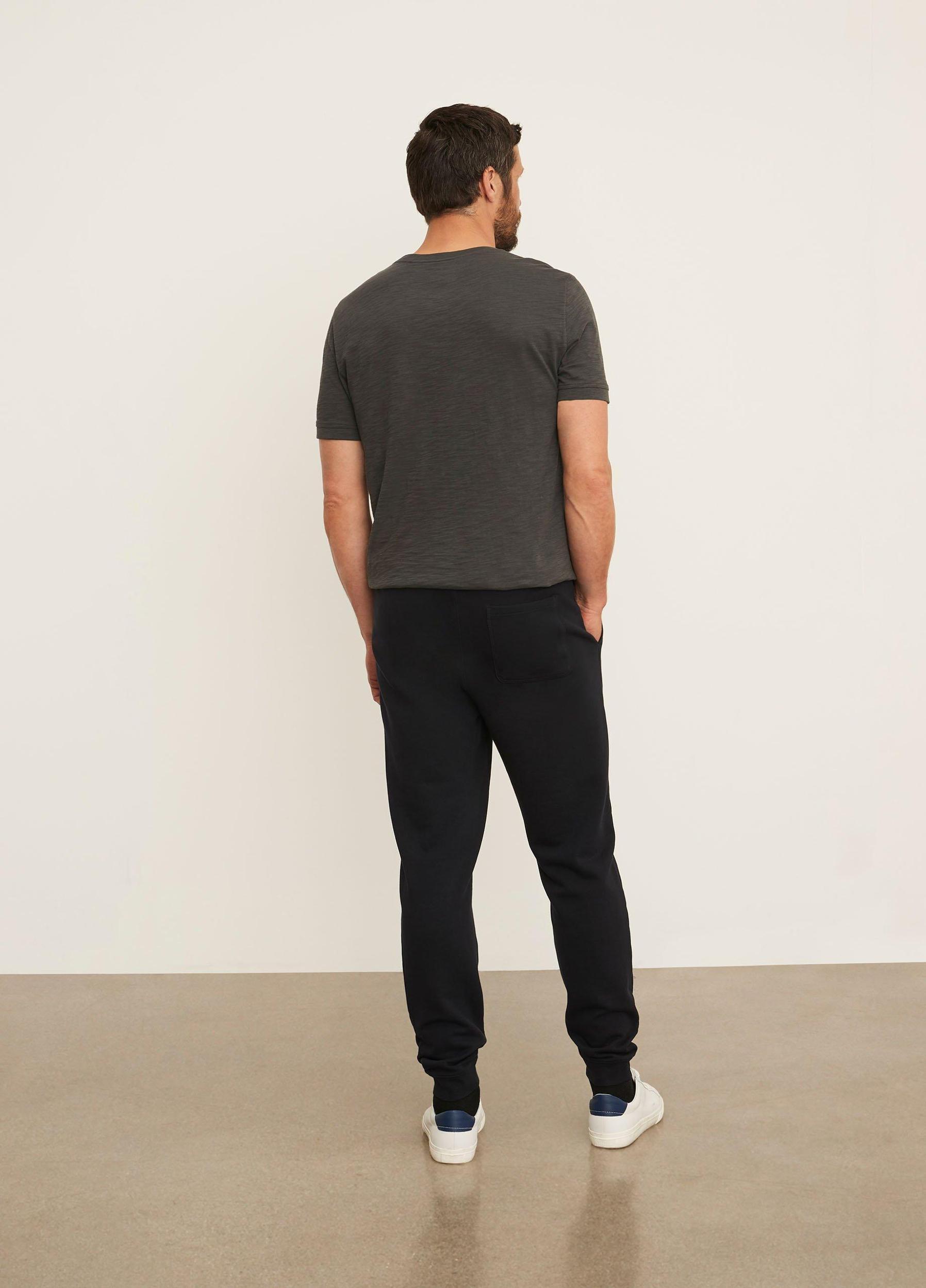 Mens French Terry Jogger, Washed Black, Size XXL Vince Product Image