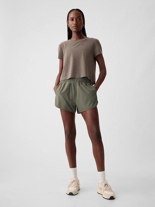 GapFit High Rise Running Shorts Product Image