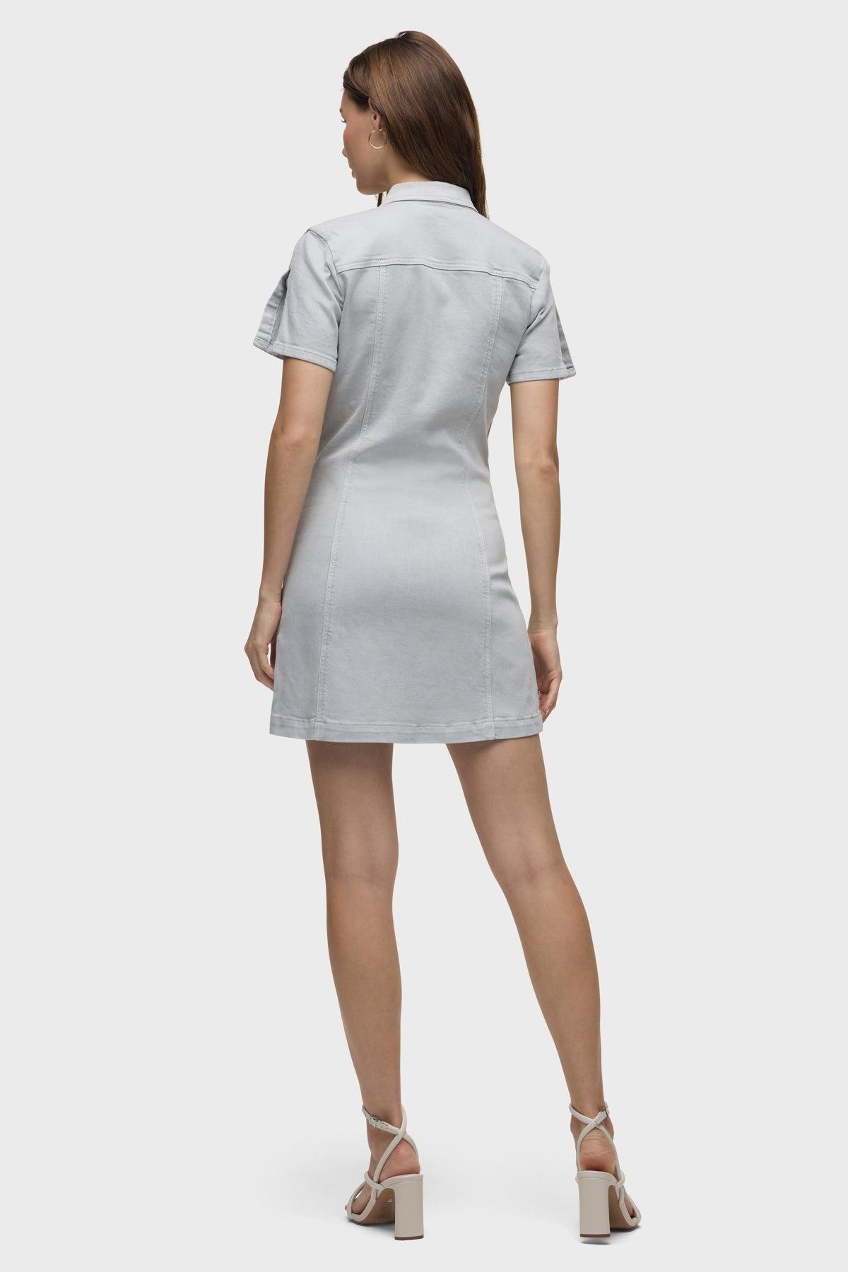 Denim Mini Dress Female Product Image