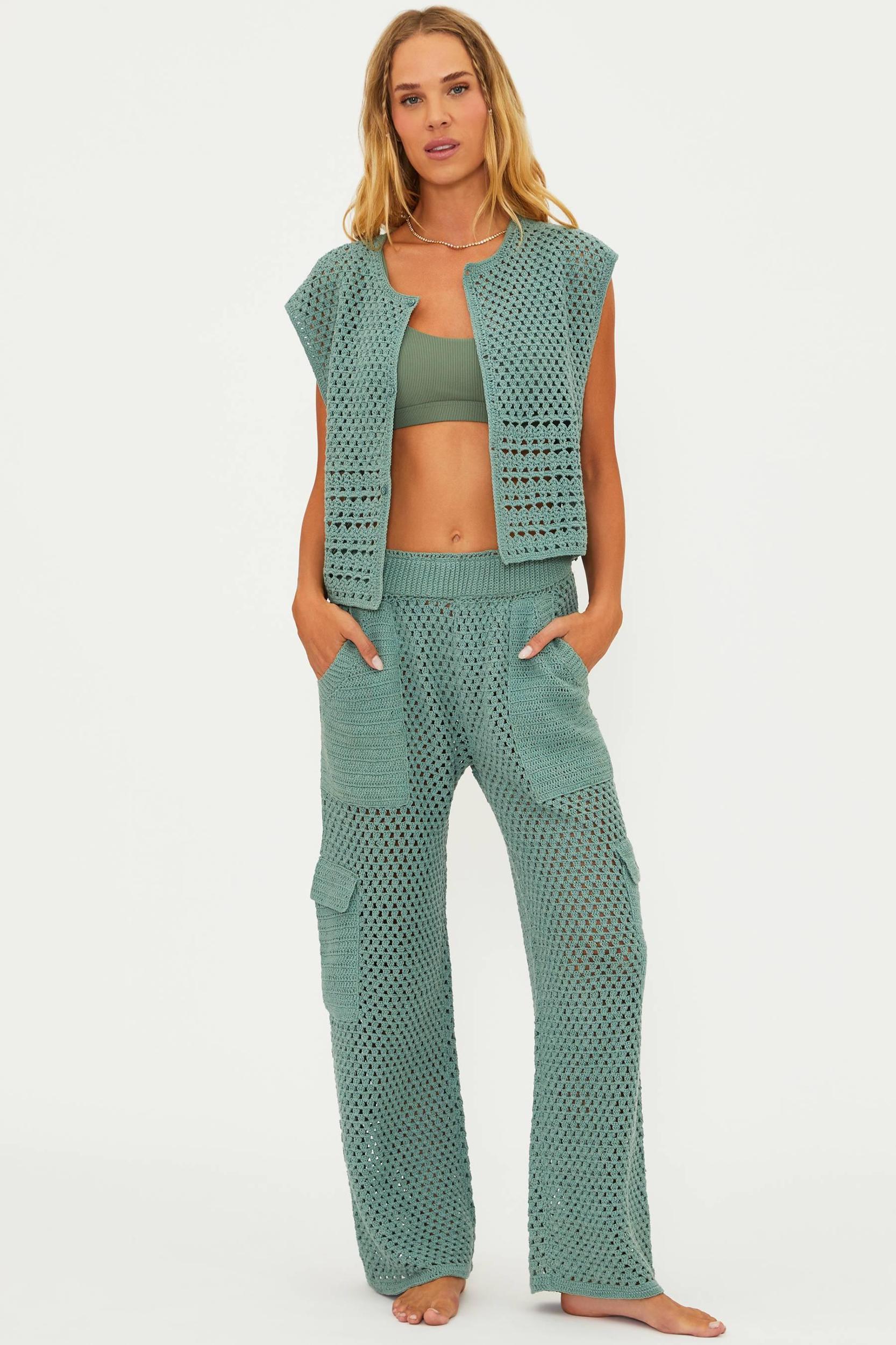 Melody Pant Pine Green Product Image