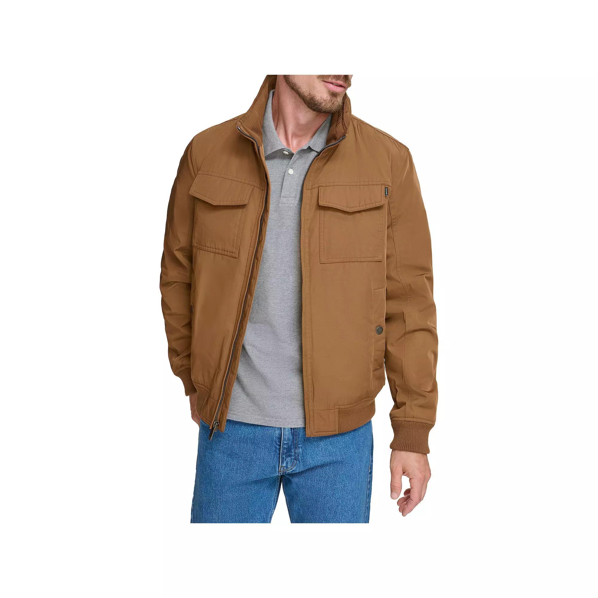 Men's Dockers® 2-Pocket Bomber Jacket, Size: XXL, Green Product Image