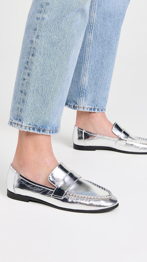 Black Suede Studio Arrow Flats | Shopbop Product Image