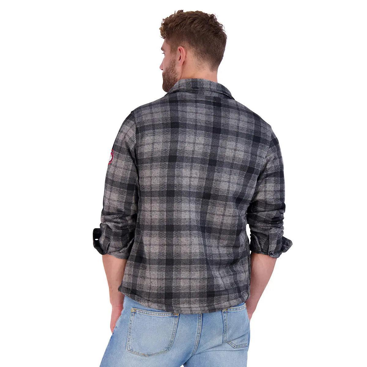Canada Weather Gear Men's Plaid Shirt Jacket Product Image