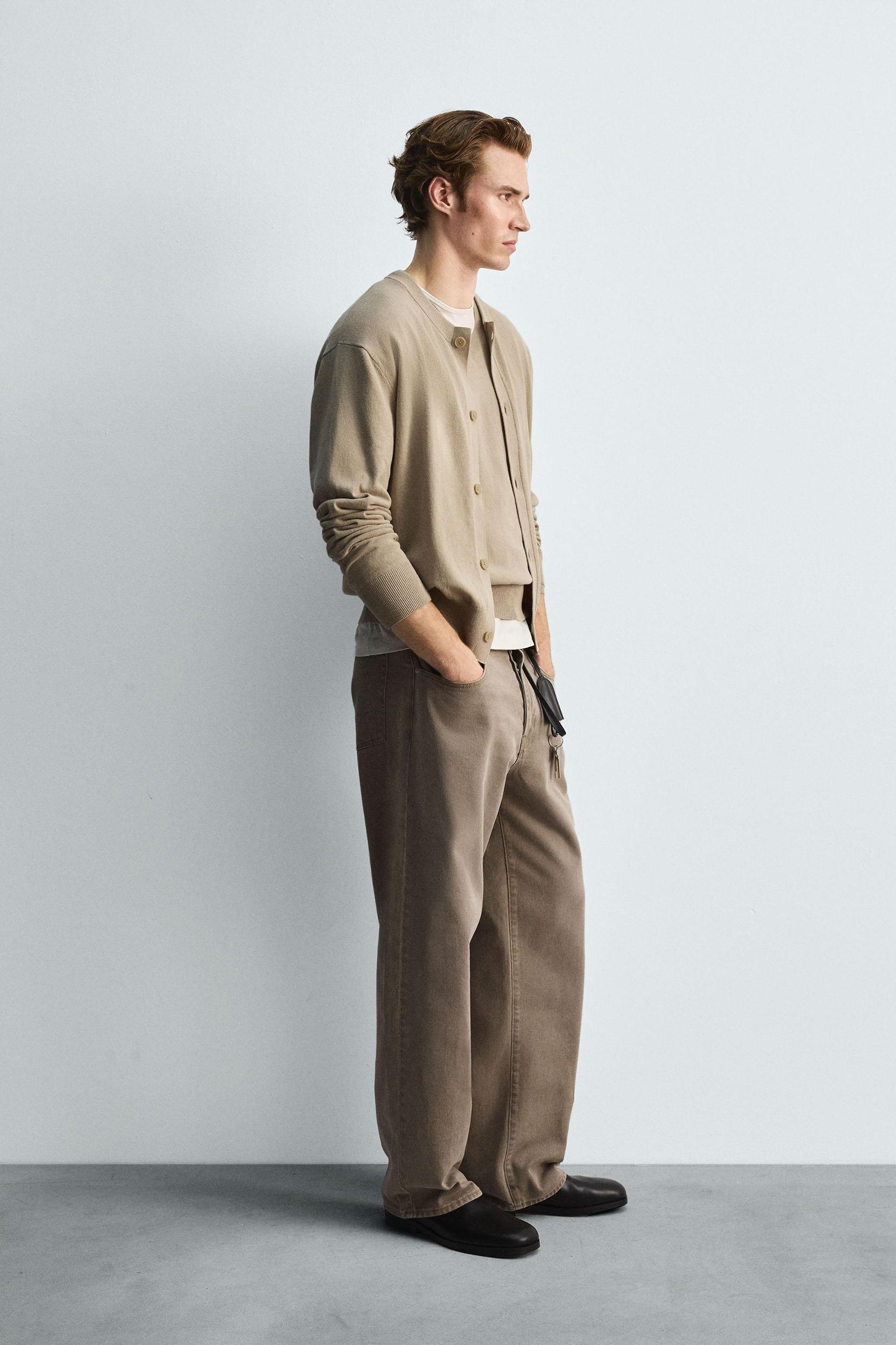 COTTON-RAMIE CARDIGAN Product Image