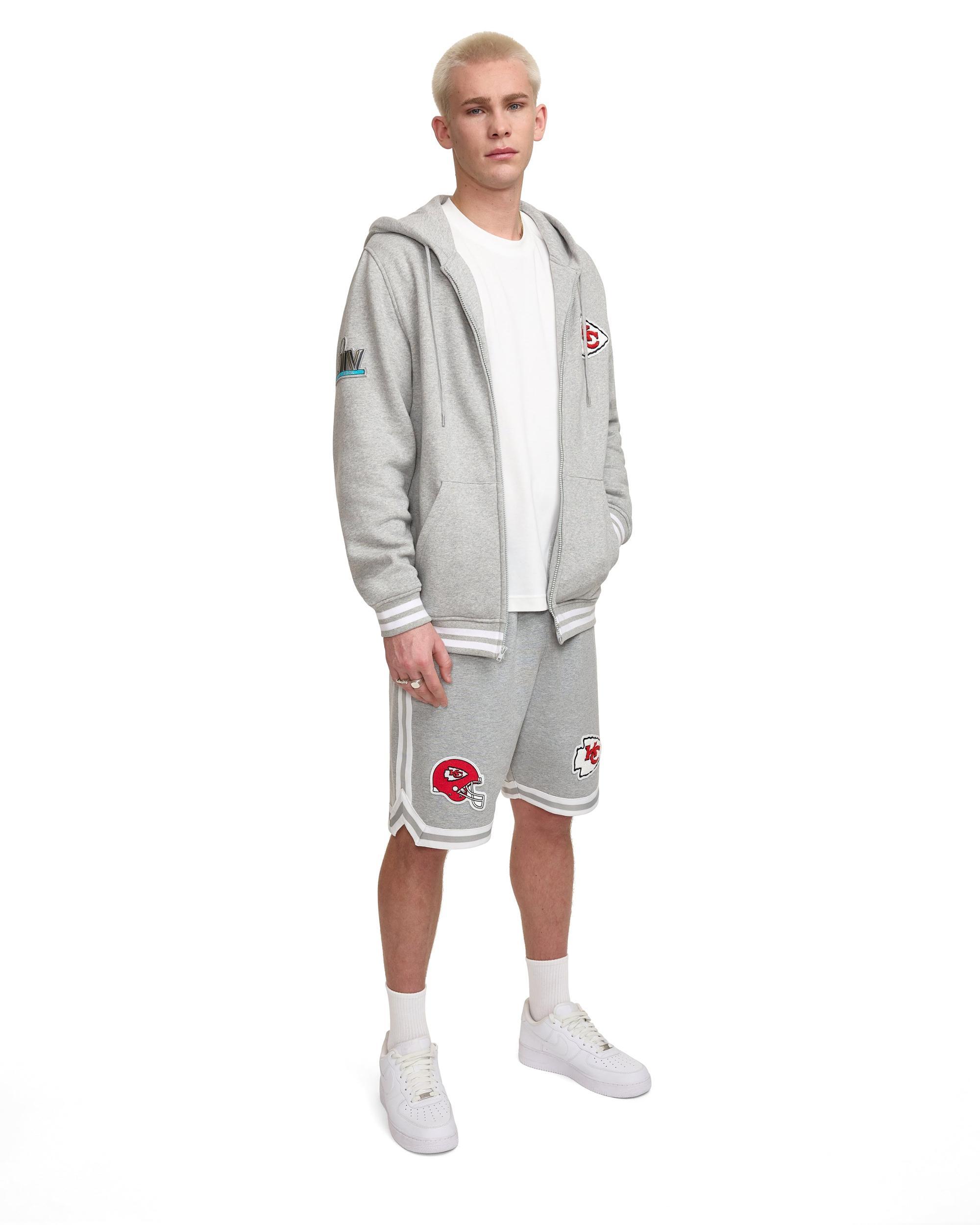 Kansas City Chiefs Gray Logo Select Shorts Male Product Image
