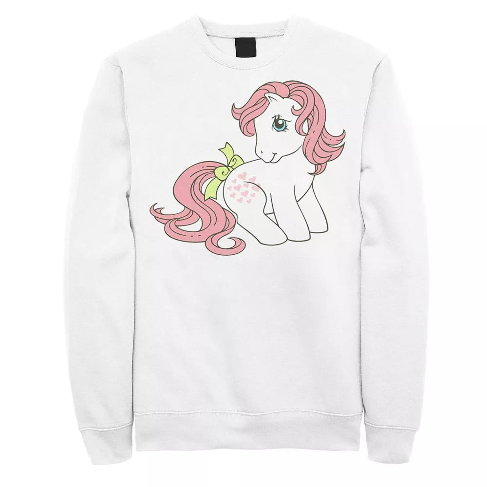 Men's My Little Pony Snuzzle Outline Sweatshirt, Size: Large, White Product Image
