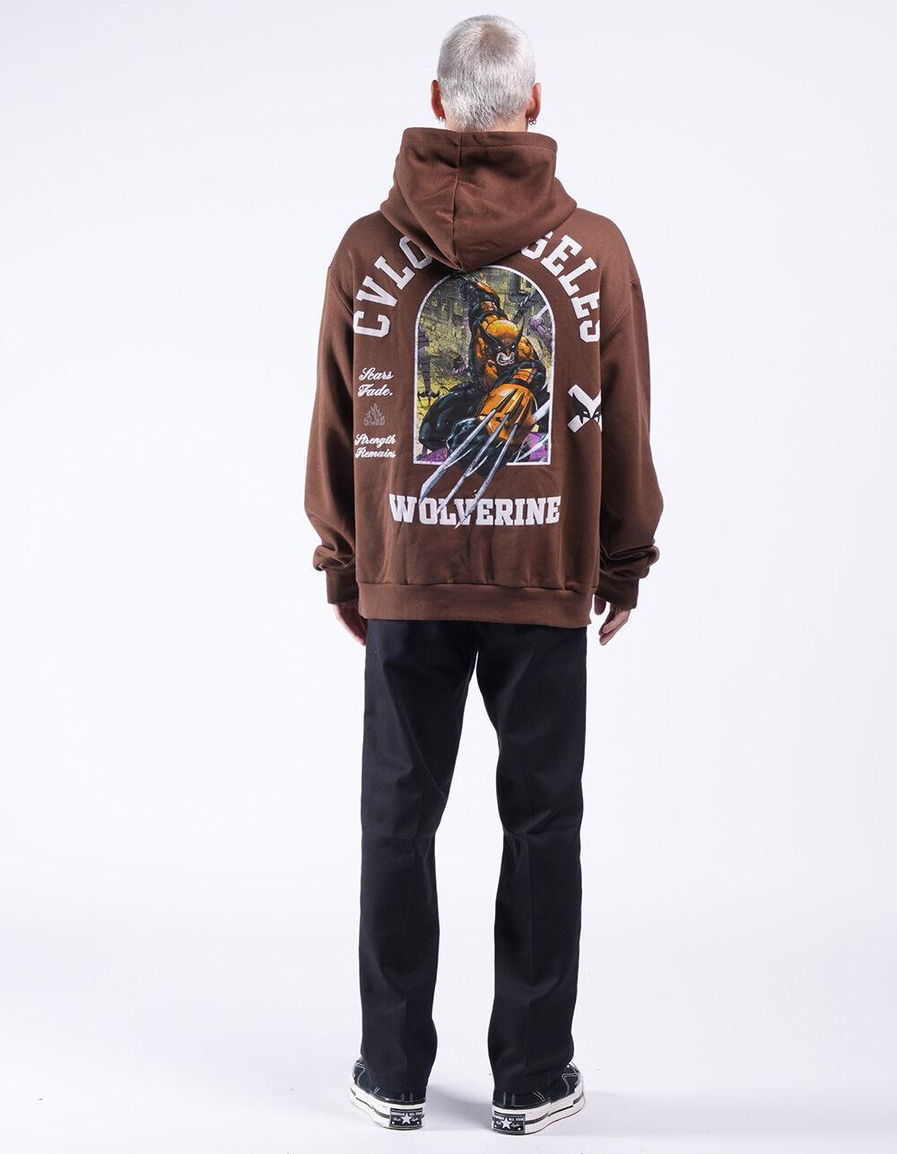 CVLA x Wolverine Strike Mens Hoodie - BROWN Product Image