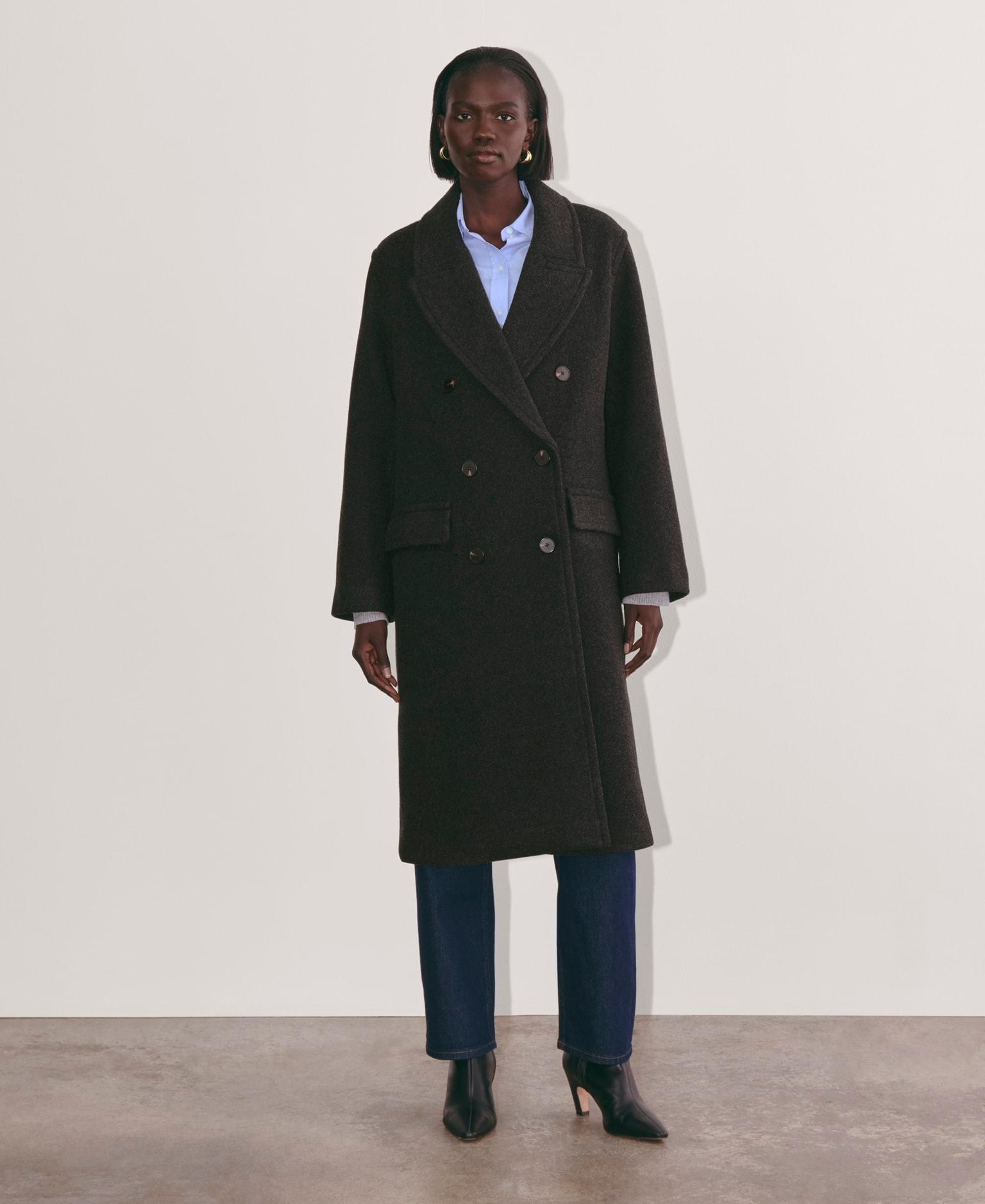 Womens Double-Breasted Coat in Wool by Everlane Product Image