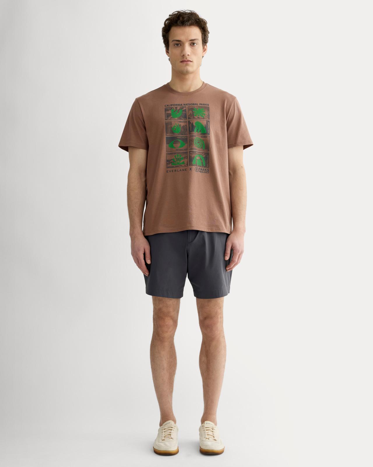 Mens Everlane x Parks Project Essential Organic Crew T-Shirt by Everlane Product Image