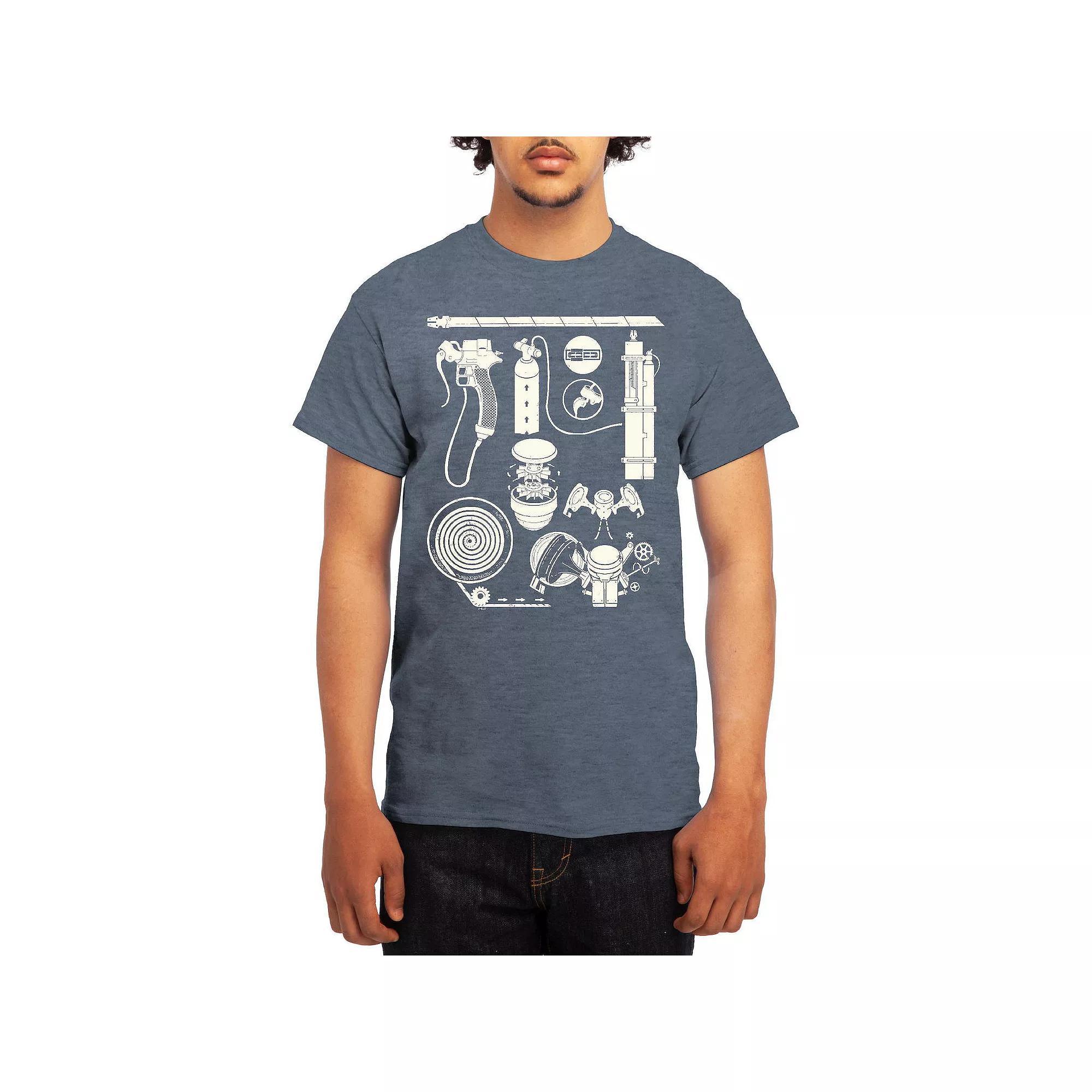 Men's Attack on Titan Ornate Collage Graphic Tee, Boy's, Size: Small, Grey Product Image