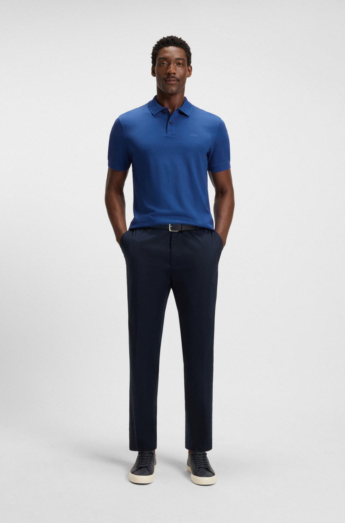 Pallas polo shirt in cotton piqué with logo details Product Image