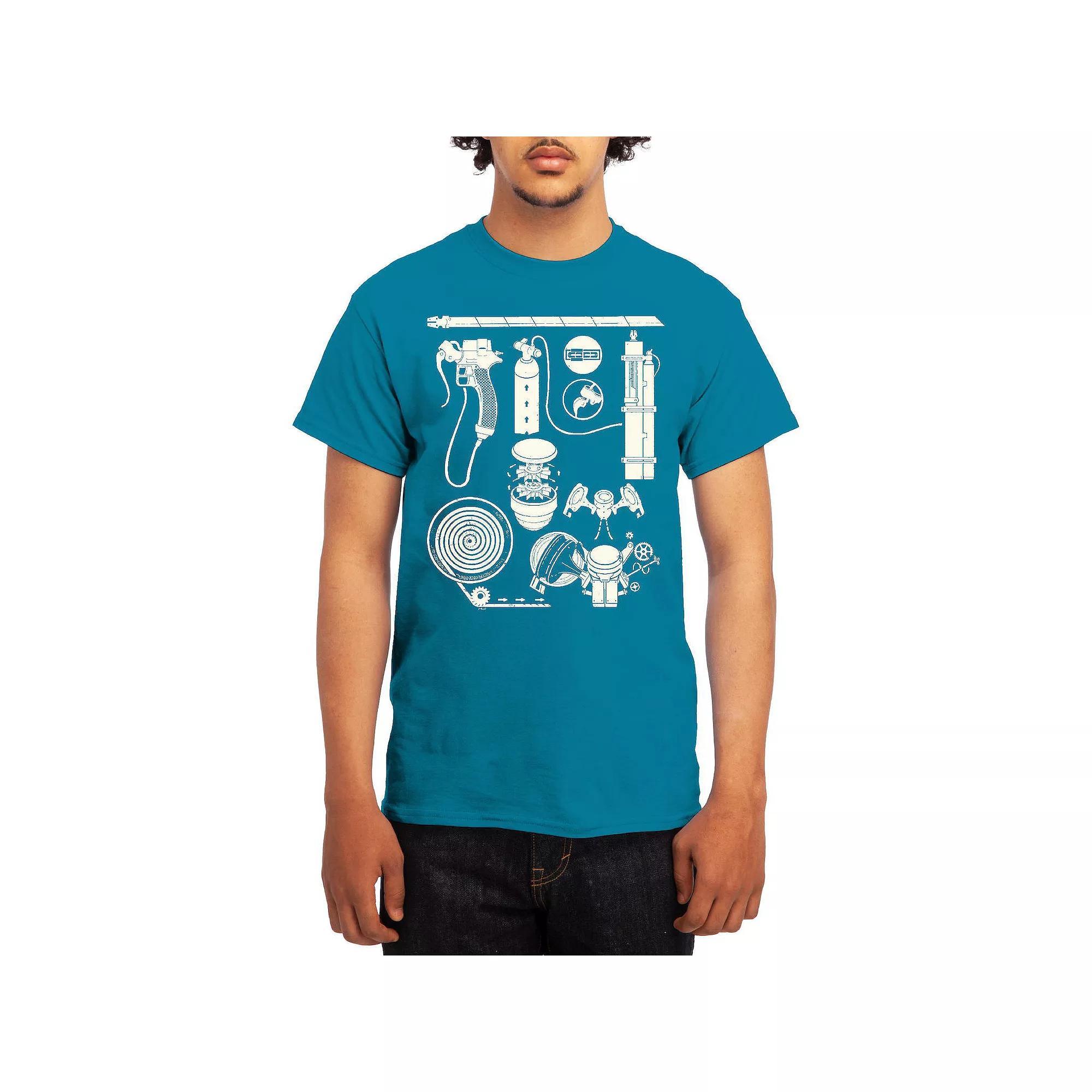 Men's Attack on Titan Ornate Collage Graphic Tee, Boy's, Size: Small, Grey Product Image