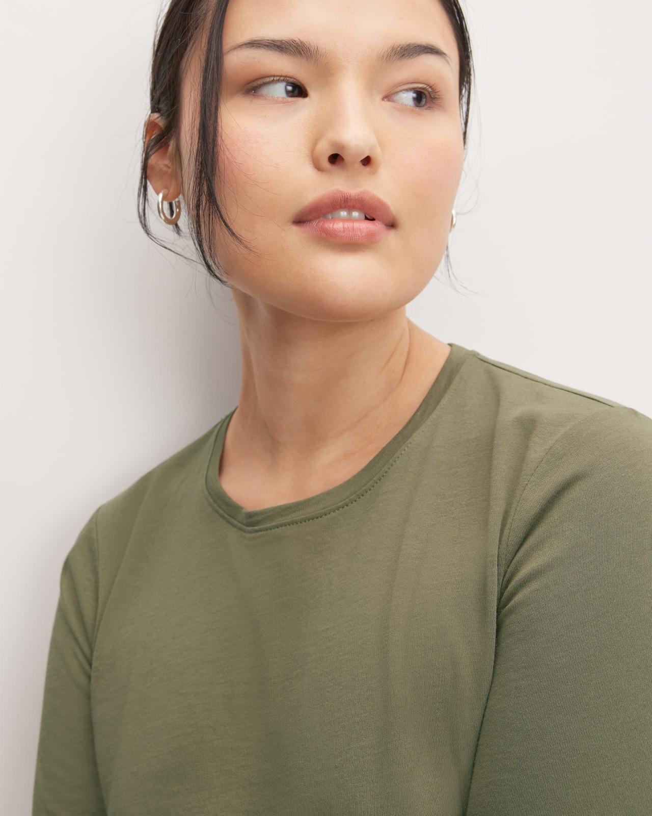 The Organic Cotton Long-Sleeve Crew Product Image
