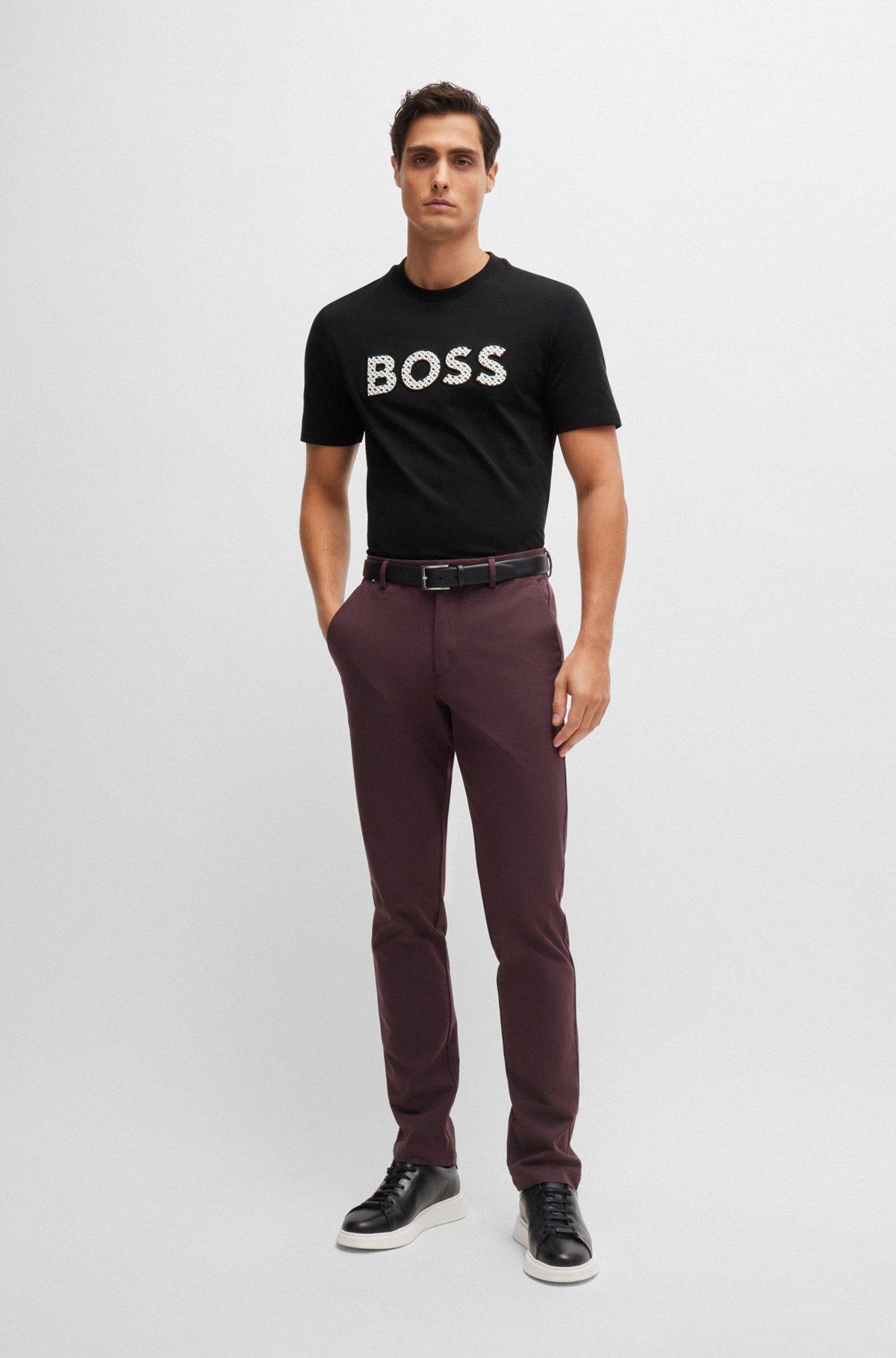 Cotton-jersey T-shirt with logo detail Product Image