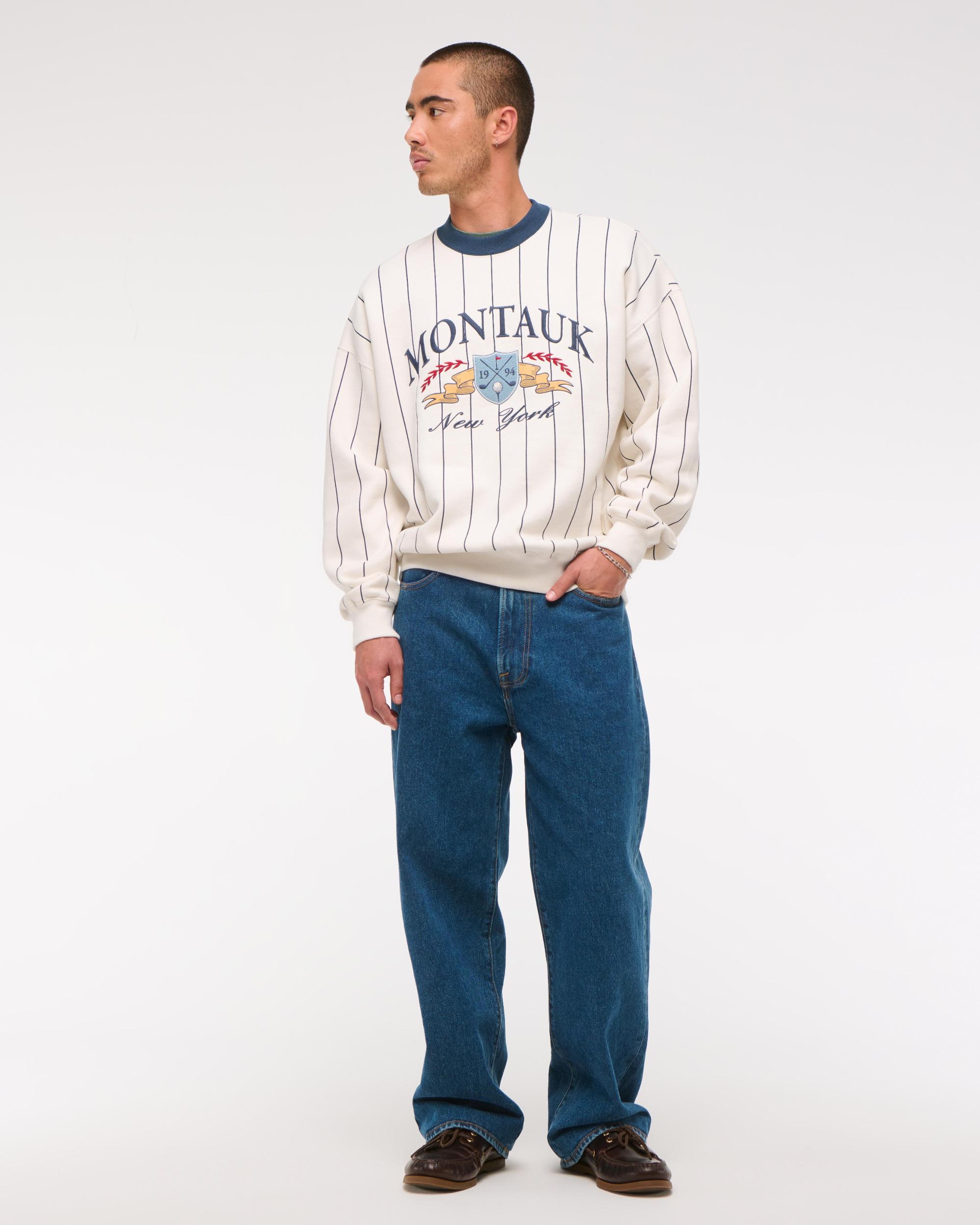 Golf Graphic Crew Sweatshirt Product Image