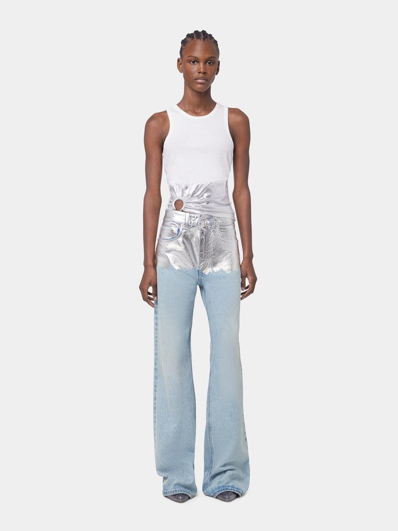 BAGGY TROUSERS IN DENIM Product Image