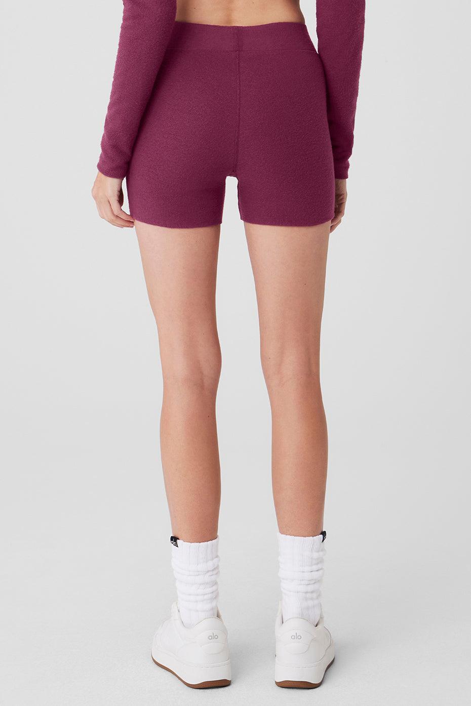 Alolux High-Waist Me Time Short - Wild Berry Product Image