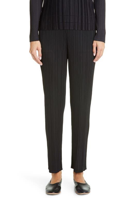 Womens Basics Pleated Crop Pants Product Image