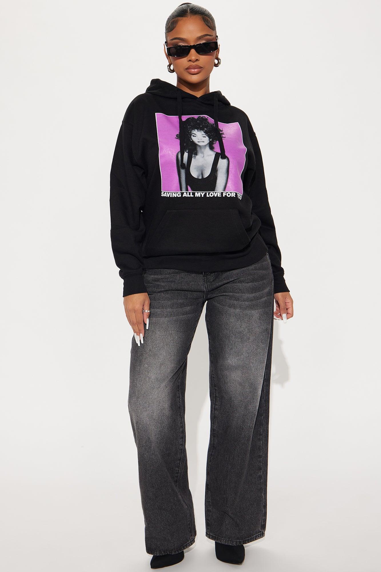 Whitney Houston Wanna Dance Hoodie - Black Product Image