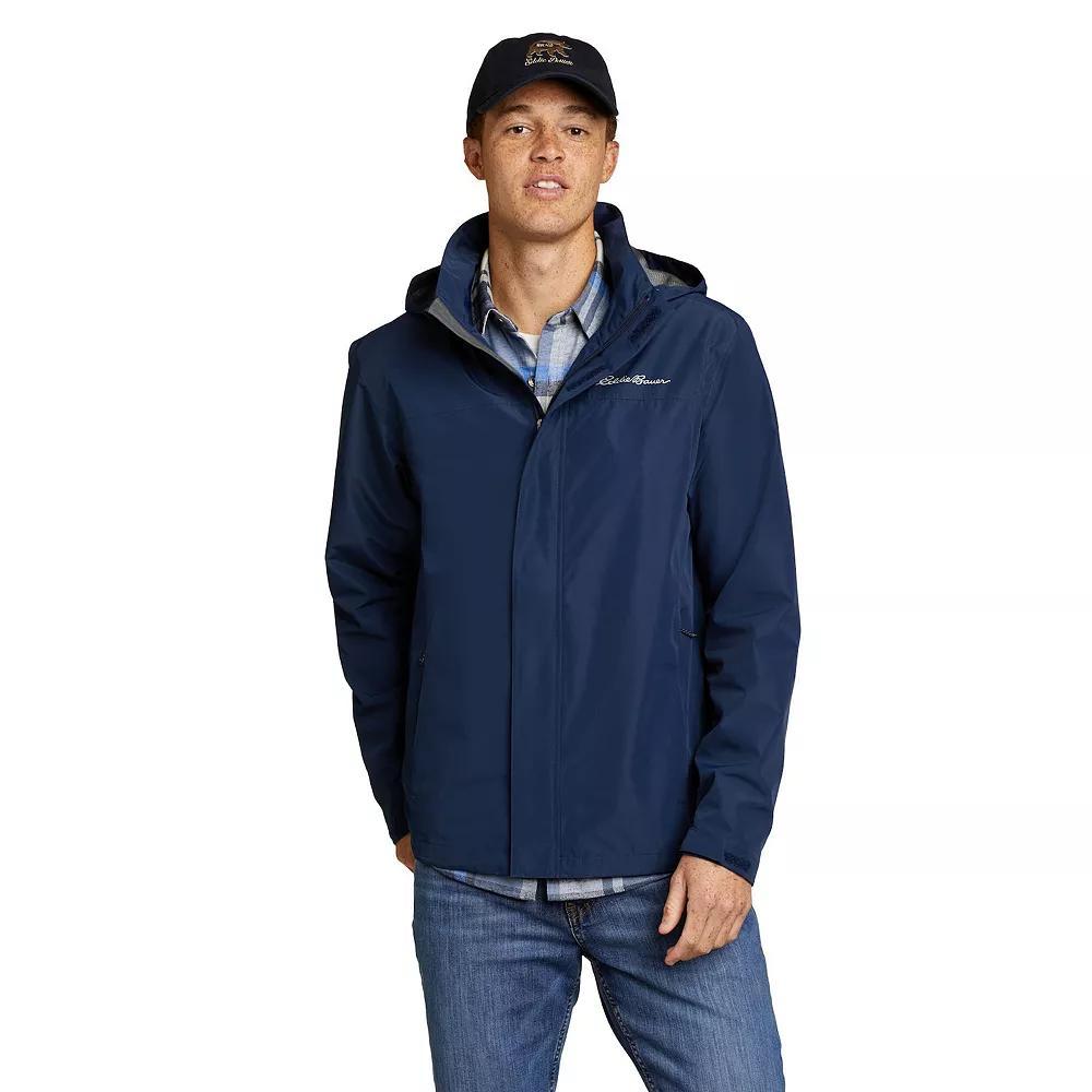 Men's Eddie Bauer Packable Rainfoil Jacket, Size: Small, Black Product Image