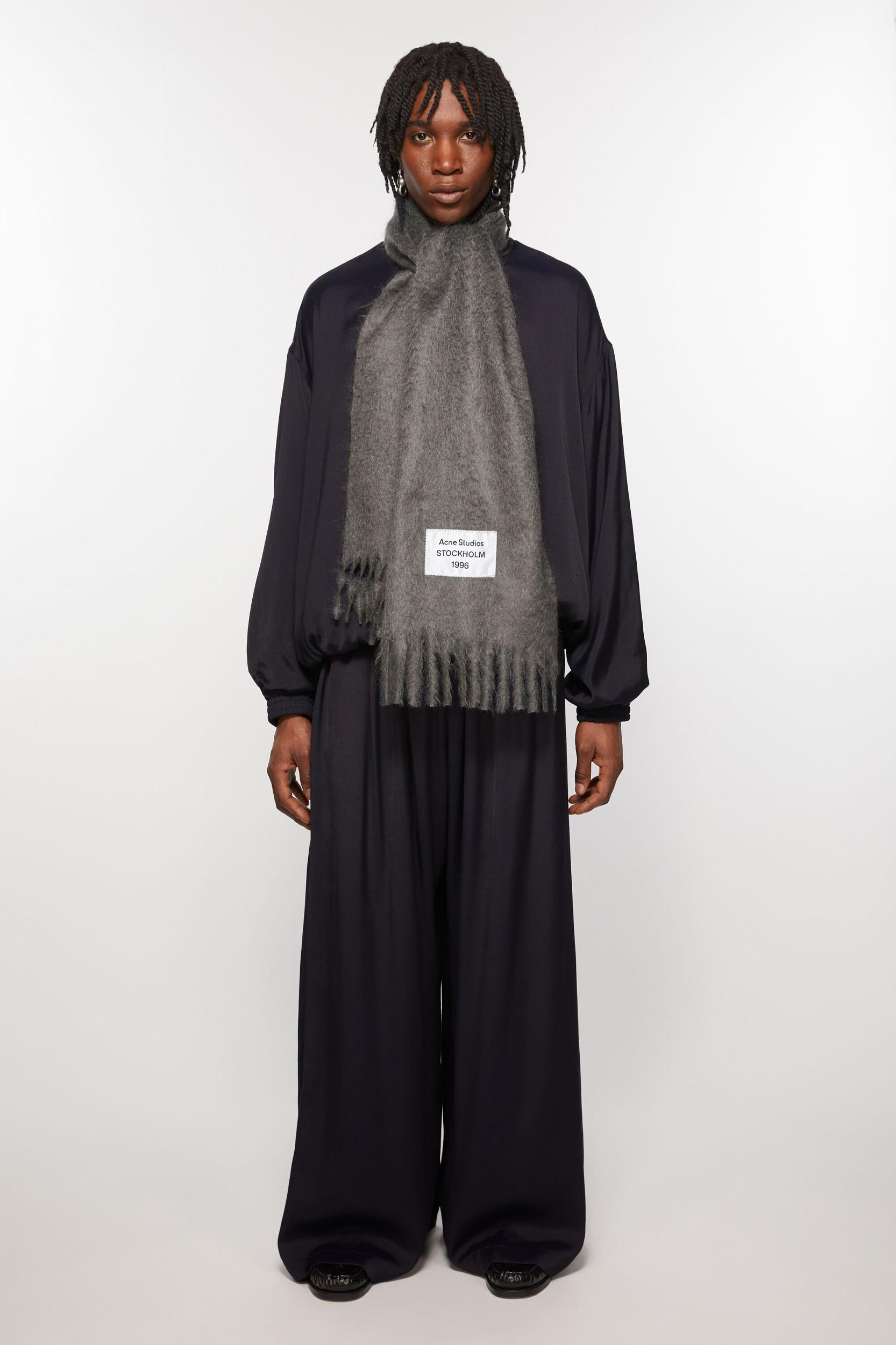 Fringe alpaca scarf Product Image