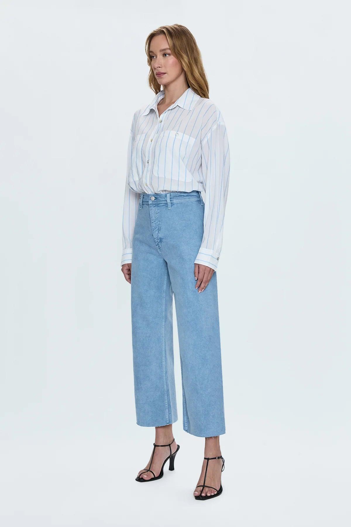 Penny High Rise Wide - Frost Product Image