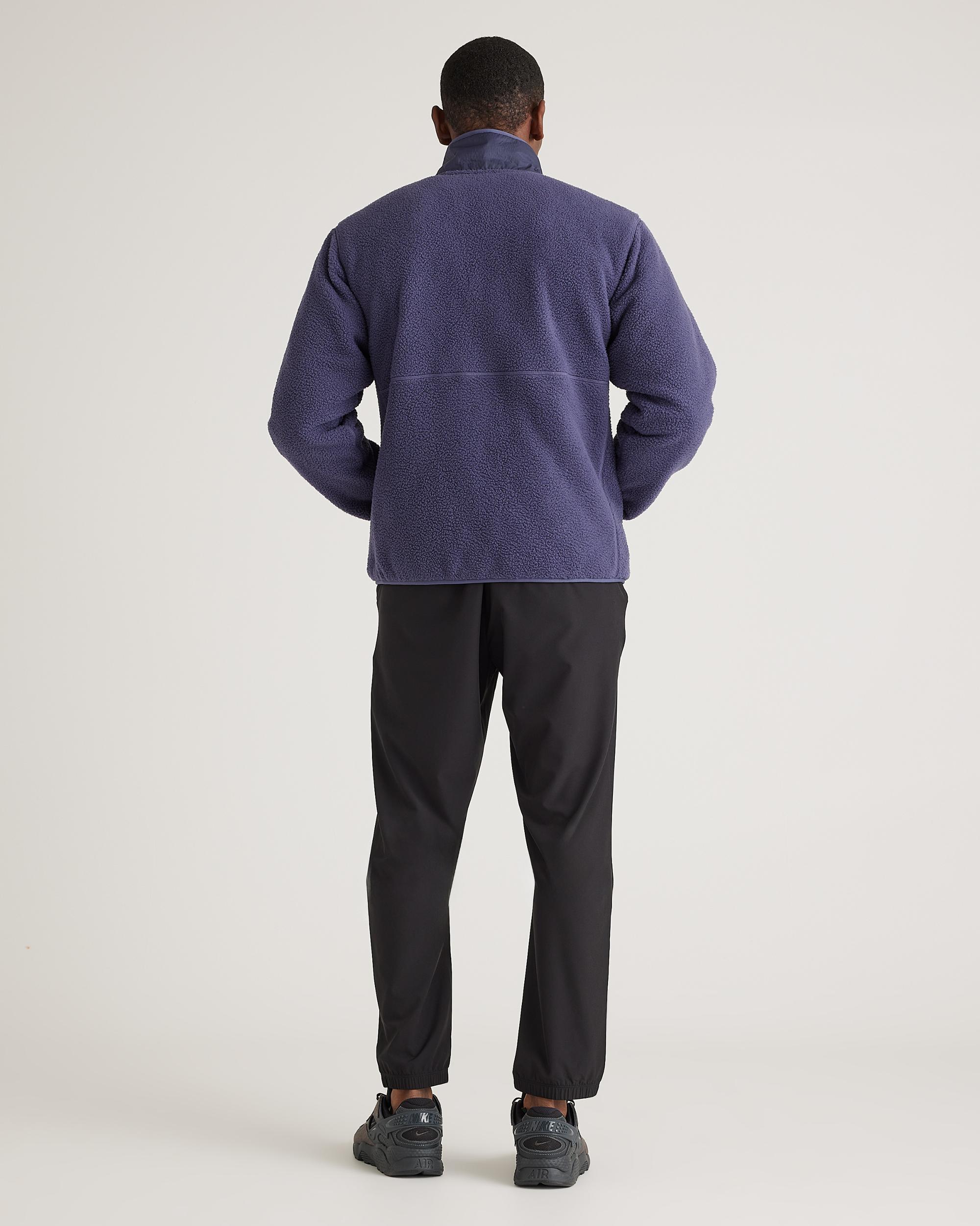 Quince | Men's Sherpa Full Zip Jacket Size XL, 100% Polyester Product Image