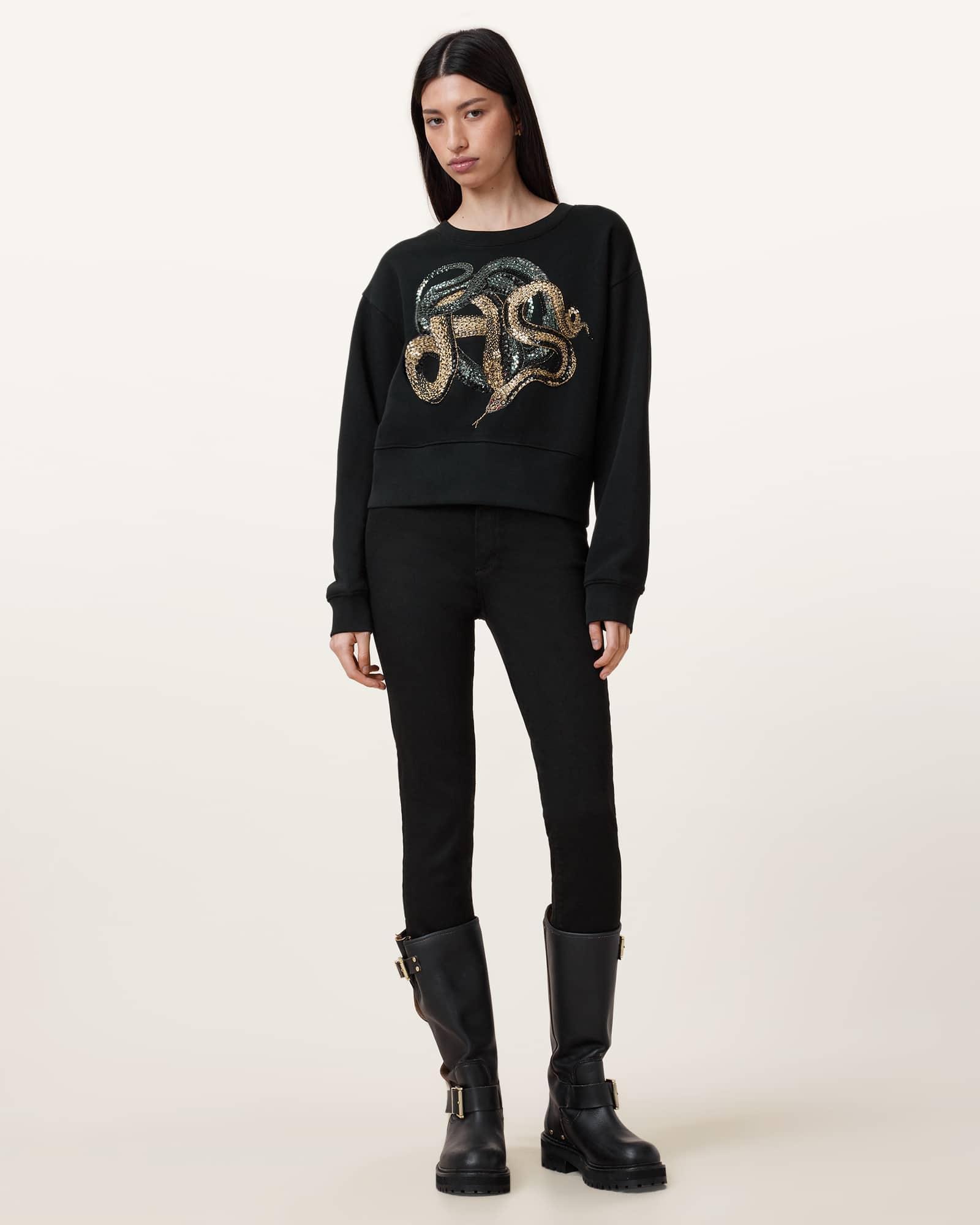 Slitha Separo Sequin Sweatshirt Product Image