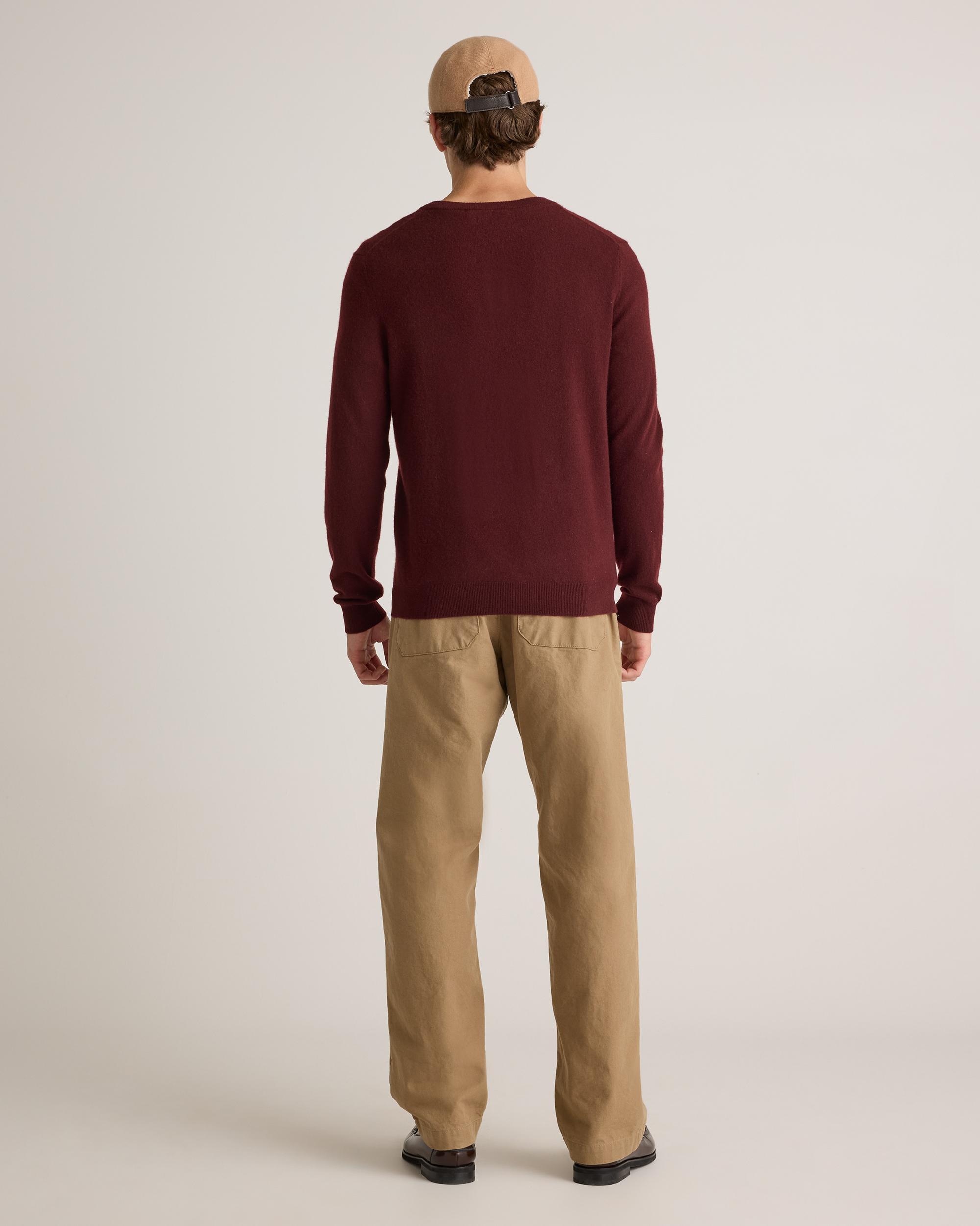 Quince | Men's Mongolian Cashmere Henley Sweater Product Image