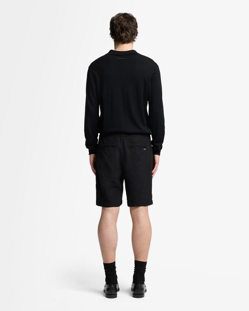 Linen Blend Jogger Short Product Image