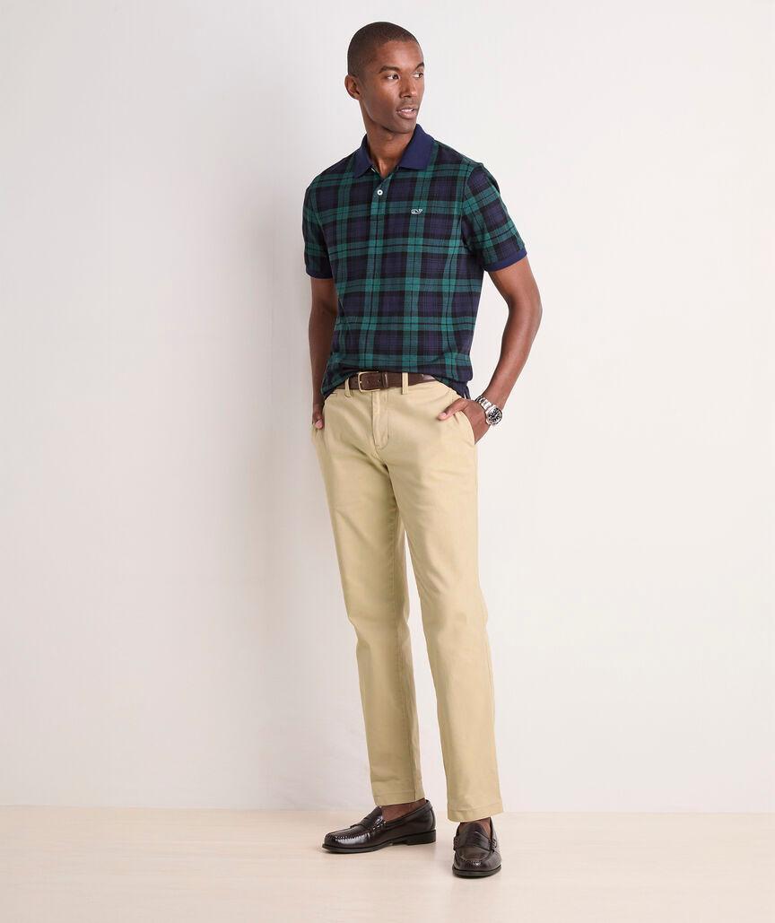 Blackwatch Plaid Heritage Pique Polo Product Image