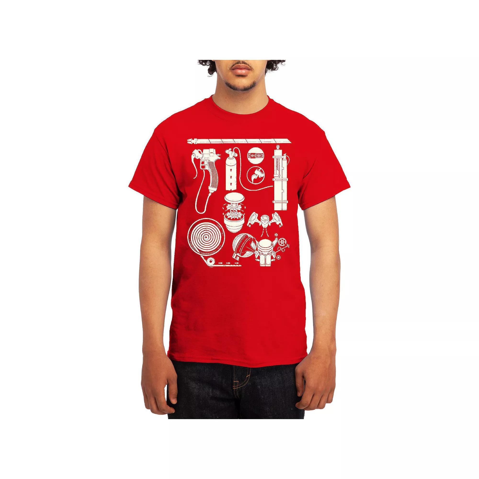 Men's Attack on Titan Ornate Collage Graphic Tee, Boy's, Size: Small, Grey Product Image