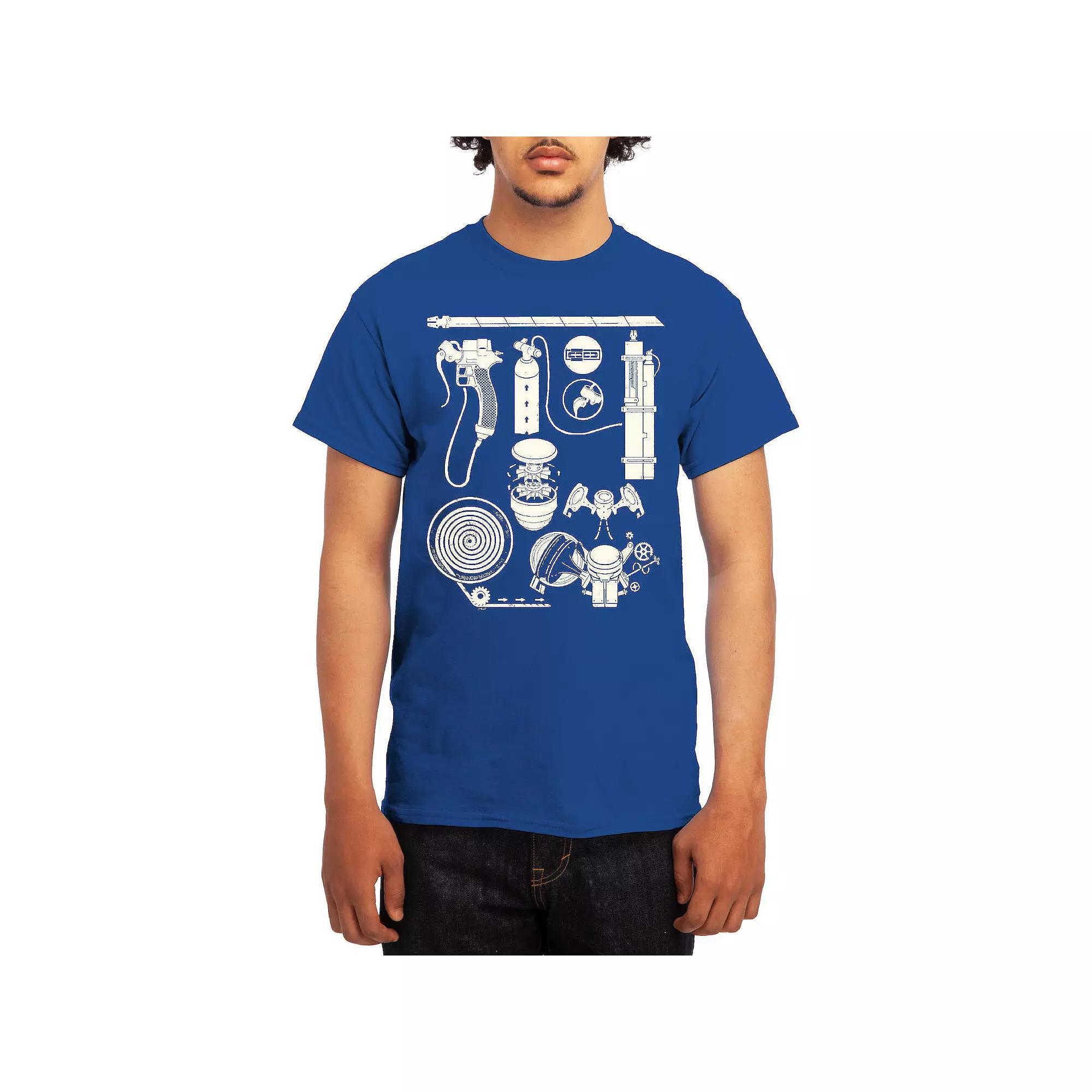 Men's Attack on Titan Ornate Collage Graphic Tee, Boy's, Size: Small, Grey Product Image
