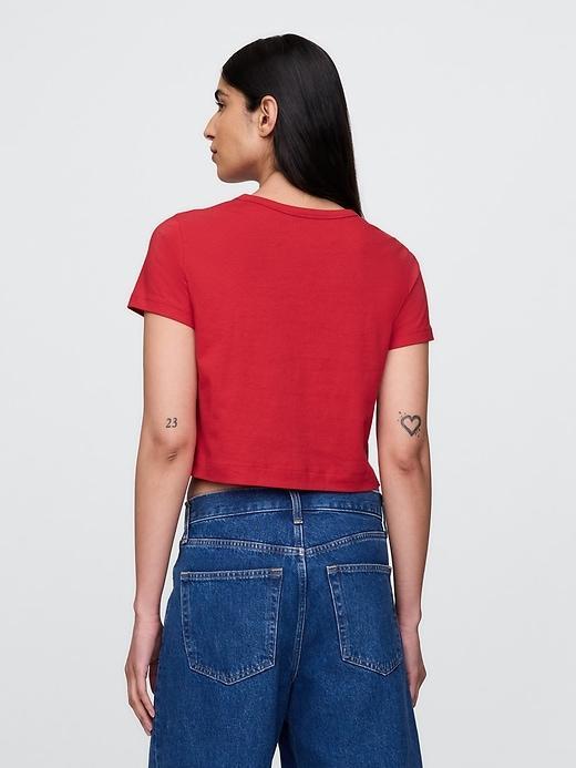 Organic Cotton VintageSoft Cropped T-Shirt Product Image