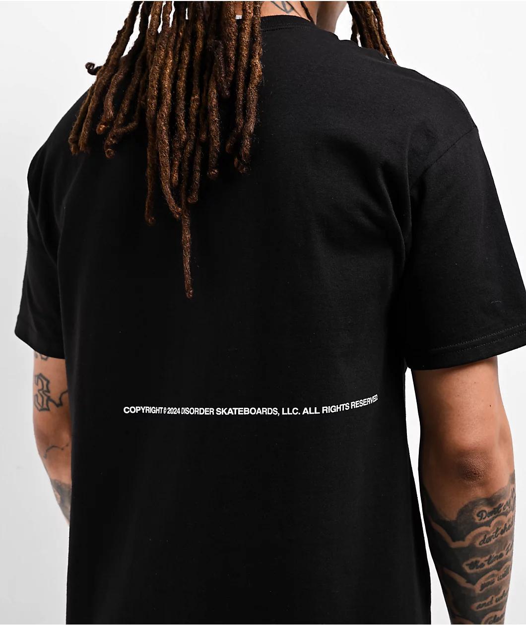 Disorder Scream Black T-Shirt Product Image