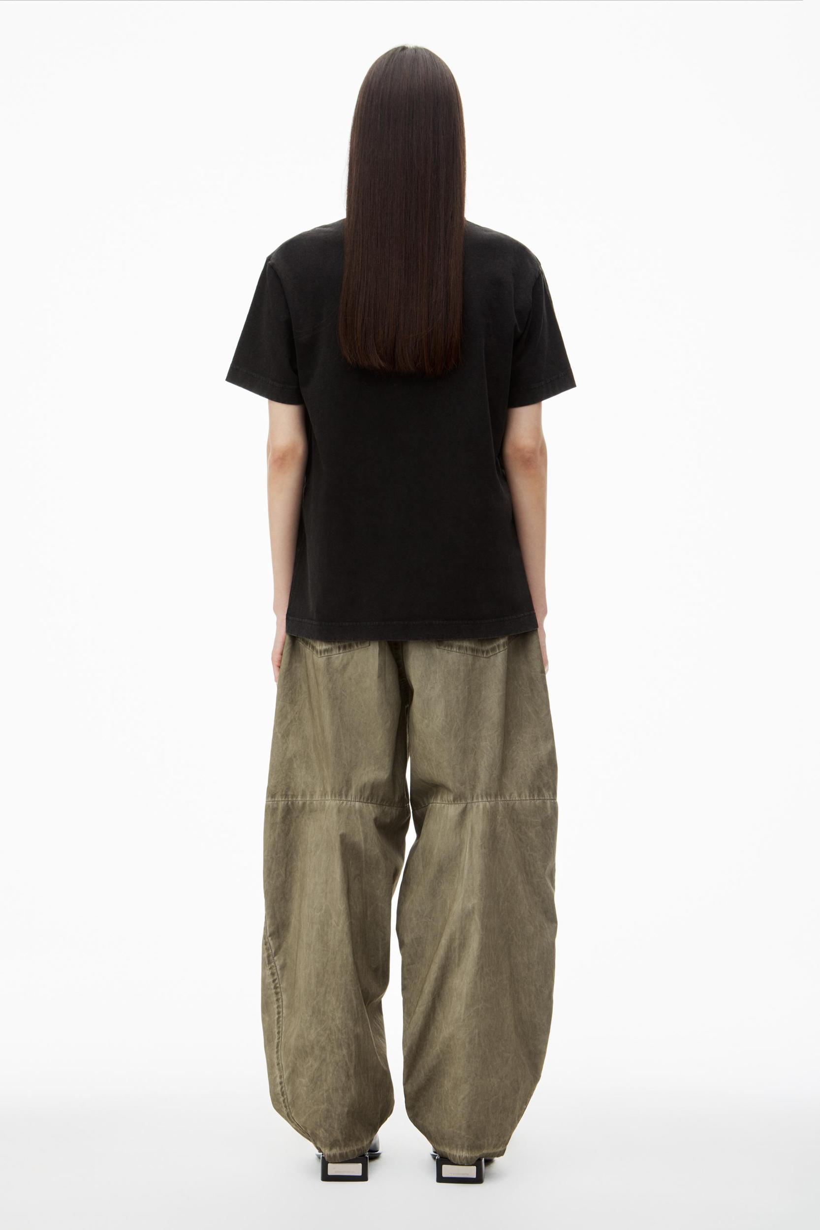 Unisex Acid Wash Tee In High Twist Jerseyâ  Product Image