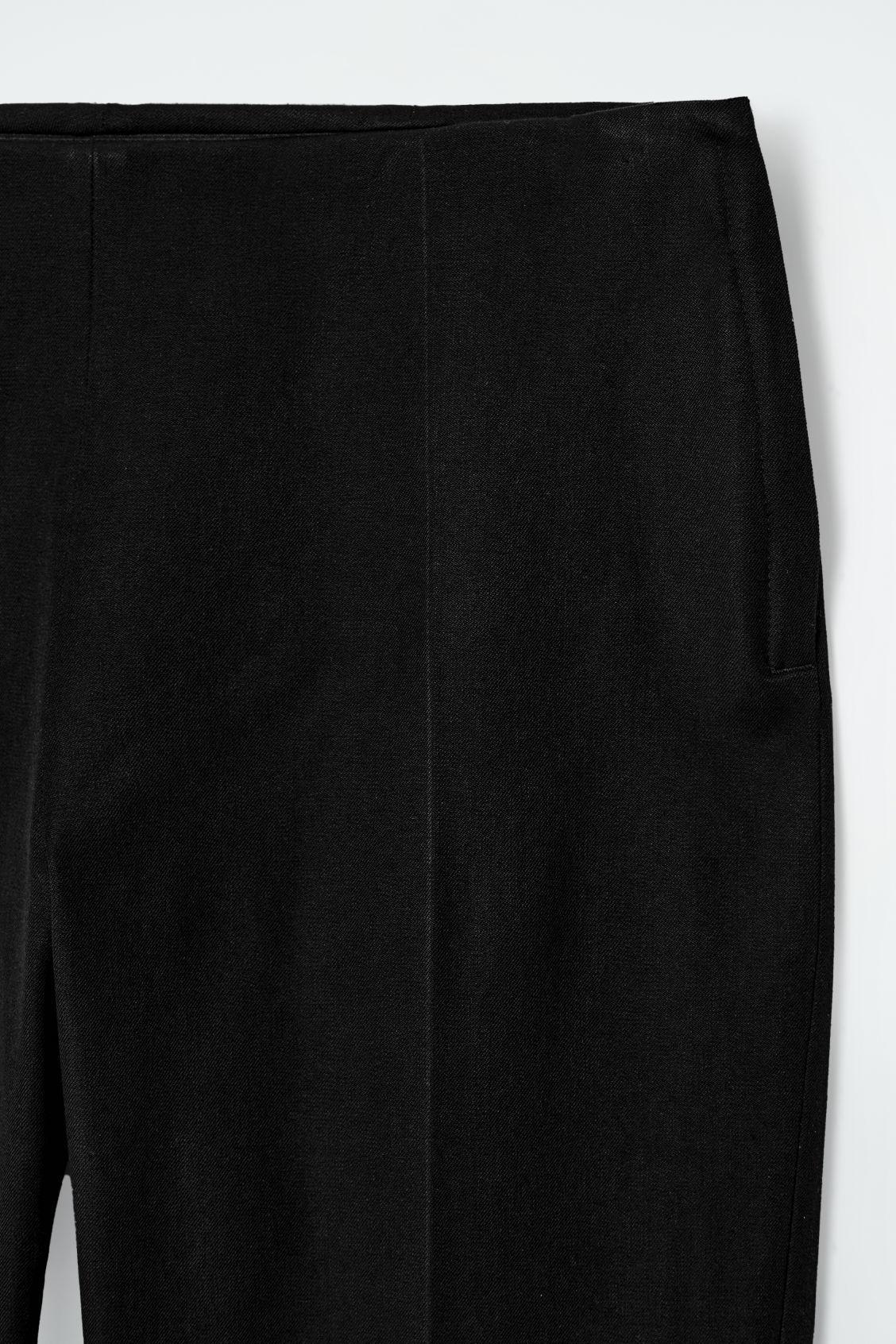 COTTON-BLEND CAPRI PANTS Product Image
