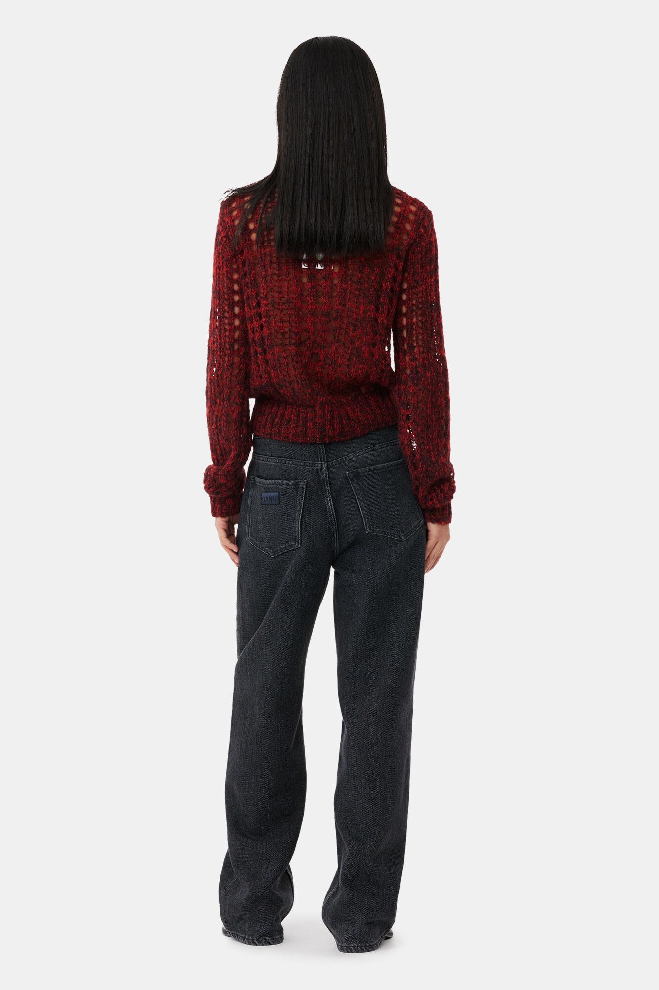 Washed Black Izey Drawstring Jeans Product Image