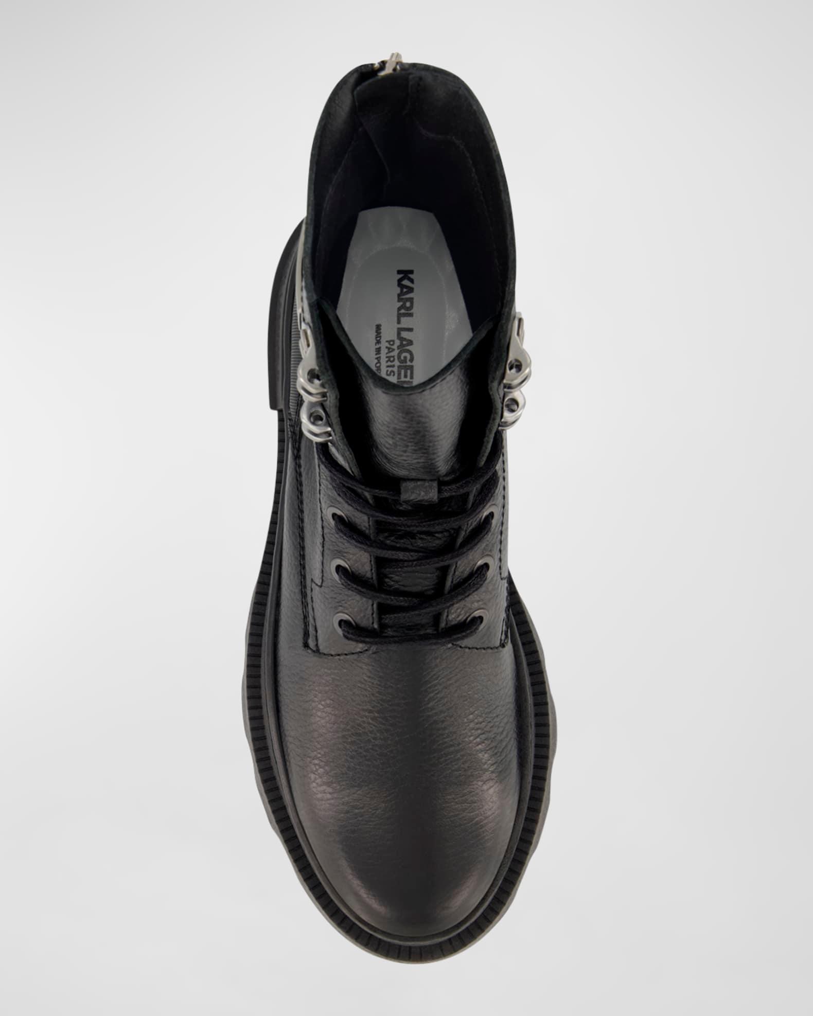 Men's Tumbled Leather Lug Sole Work Boots Product Image