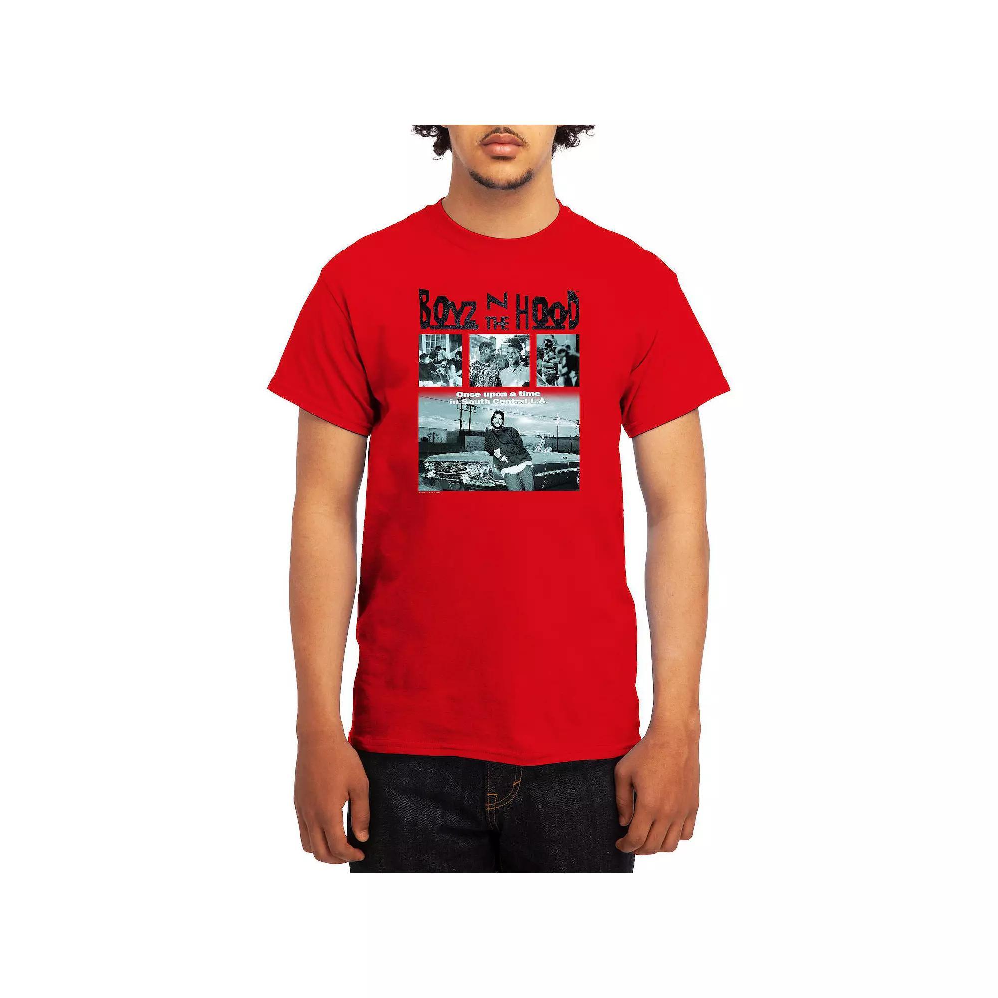 Men's Attack on Titan Alphabet Soup Graphic Tee, Size: Large, Royal Blue Product Image