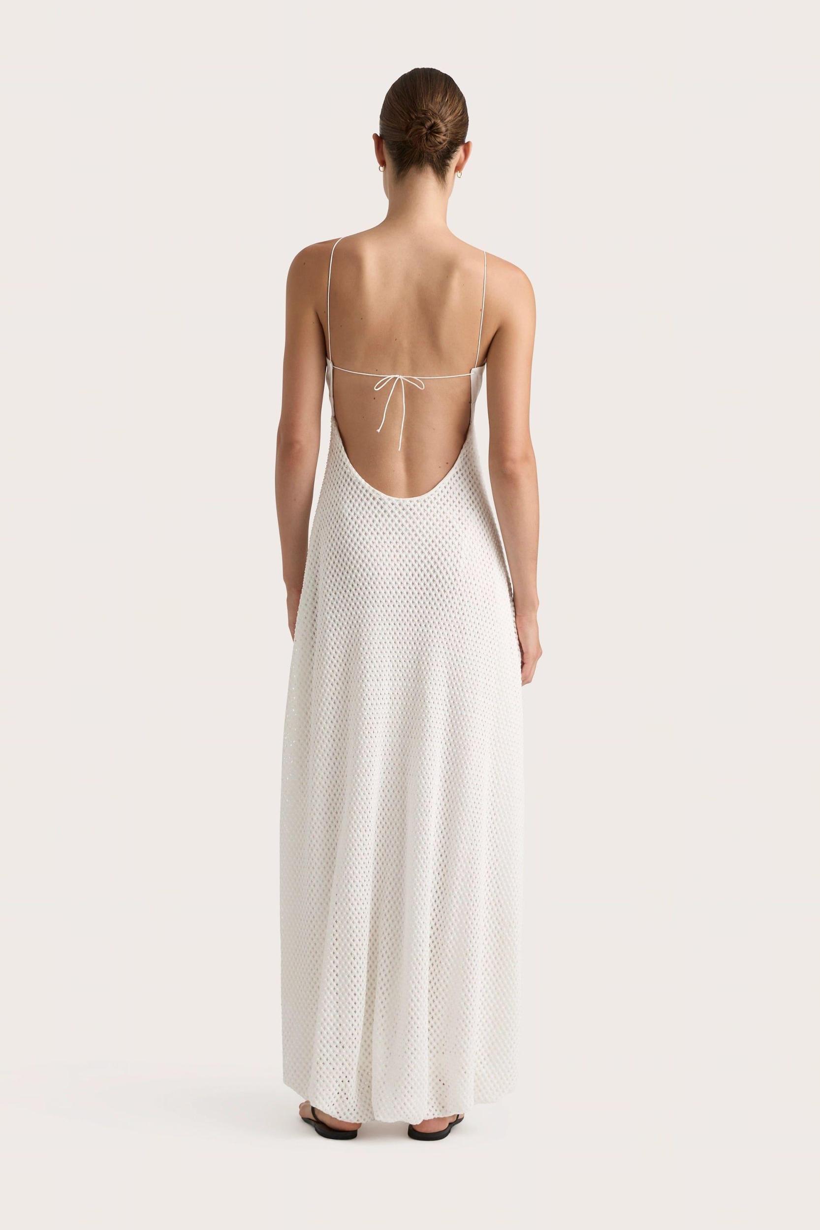 Ciele Maxi Dress Azalea White - Final Sale Product Image