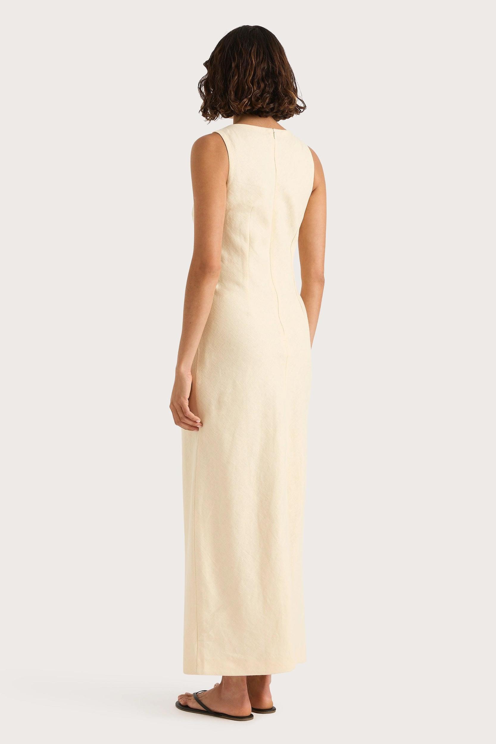 Lydie Maxi Dress Butter Product Image